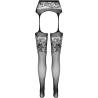 Passion - s029 medias con liguero talla unica - 6