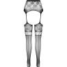 Passion - s030 medias con liguero talla unica - 6