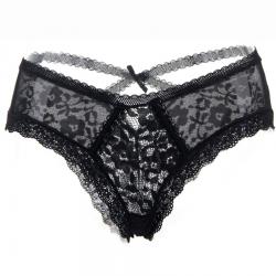 Queen lingerie panties de encaje floral s/m