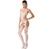 Passion woman bs053 bodystocking blanco talla unica - 1