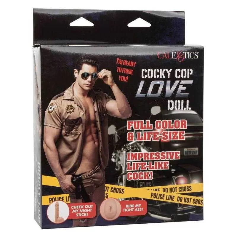 California exotics cocky cop love doll