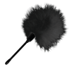 Darkness pompón de plumas negro 20 cm