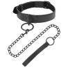 Darkness collar con cadena color negro - 1