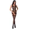 Passion woman bs066 bodystocking negro talla unica - 1