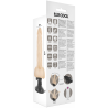 Basecock - vibrador articulable control remoto natural 21 cm - 6