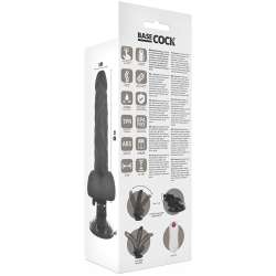 Basecock - vibrador articulable control remoto natural 21 cm -  - 13
