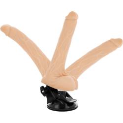 Basecock vibrador articulable control remoto 18.5cm - - 3