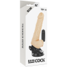 Basecock - vibrador realistico control remoto 18.5 cm - 5