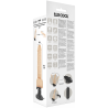 Basecock - vibrador realistico control remoto 18.5 cm - 6