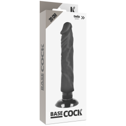 Basecock - vibrador realistico 2-1 20 cm - - 9