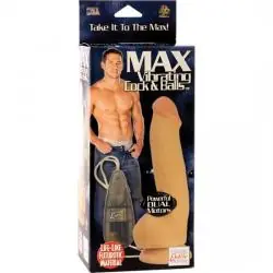 Calex max pene realistico con doble vibrador Calex max pene realistico con doble vibrador