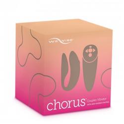 We vibe chorus vibrador parejas con control squeeze rosa