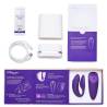 We vibe chorus vibrador parejas con control squeeze lila - 3