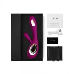 Lelo soraya wave vibrador rabbit deep rose Lelo soraya wave vibrador rabbit deep rose