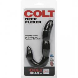 Colt deep vibrador anal flexible negro