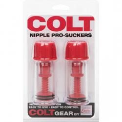 Colt ventosas succionadoras para el pezón rojo