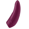 Satisfyer Curvy 1+ granate de perfil