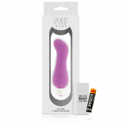 Dolce vita - g-spot vibrador silicona lila