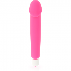 Dolce vita - realistic vibrador silicona rosa