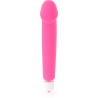 Dolce vita  realistic vibrador silicona rosa - 4