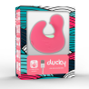 Happy loky dedal estimulador de silicona recargable duckymania - 3