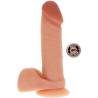 Dildo Get Real de silicona de 8 pulgadas con testículos