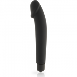 Dolce vita - realistic vibrador silicona negro