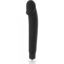 Dolce vita - realistic vibrador silicona negro