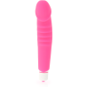 Dolce vita  realistic  pleasure vibrador silicona rosa - 3