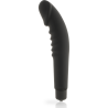 Dolce vita  realistic  pleasure vibrador silicona negro - 2