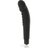 Dolce vita  realistic  pleasure vibrador silicona negro - 3