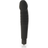 Dolce vita  realistic  pleasure vibrador silicona negro - 4