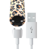 Custom bullets bala recargable leopard 10 intensidades - 4