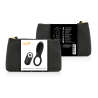 Coquette anillo vibrador control remoto recargable negro / gold - 2
