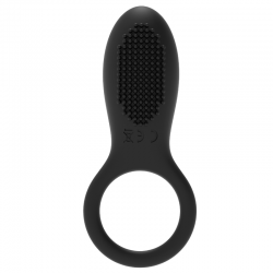 Coquette chic desire anillo vibrador control remoto recargable negro / gold