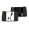 Coquette huevo control remoto recargable negro / gold - 2