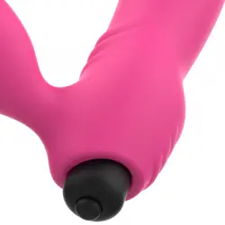 Ohmama bix vibrador doble estimulación xmas edition rosa