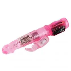 Mini rotador rabbit rosa c/superestimulador