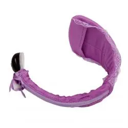 Tanga con vibrador con control remoto lila