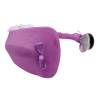 Tanga con vibrador con control remoto lila - 3