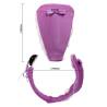 Tanga con vibrador con control remoto lila - 5