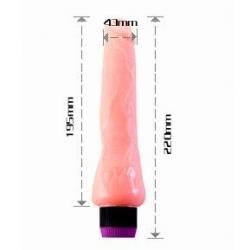 Vibrador realistico 19,5cm