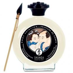 Shunga pintura corporal de vainilla y chocolate.