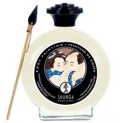 Shunga pintura corporal de vainilla y chocolate.