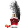 Frasco de Poême fresa silvestre con pluma y fresas