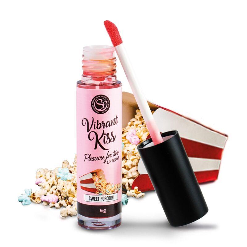 Secretplay lip gloss vibrant kiss palomitas dulces