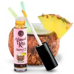 Secretplay lip gloss vibrant kiss - piña colada