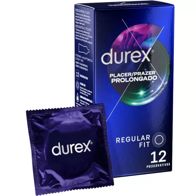 Durex - placer prolongado retardante 12 unidades Durex - placer prolongado retardante 12 unidades