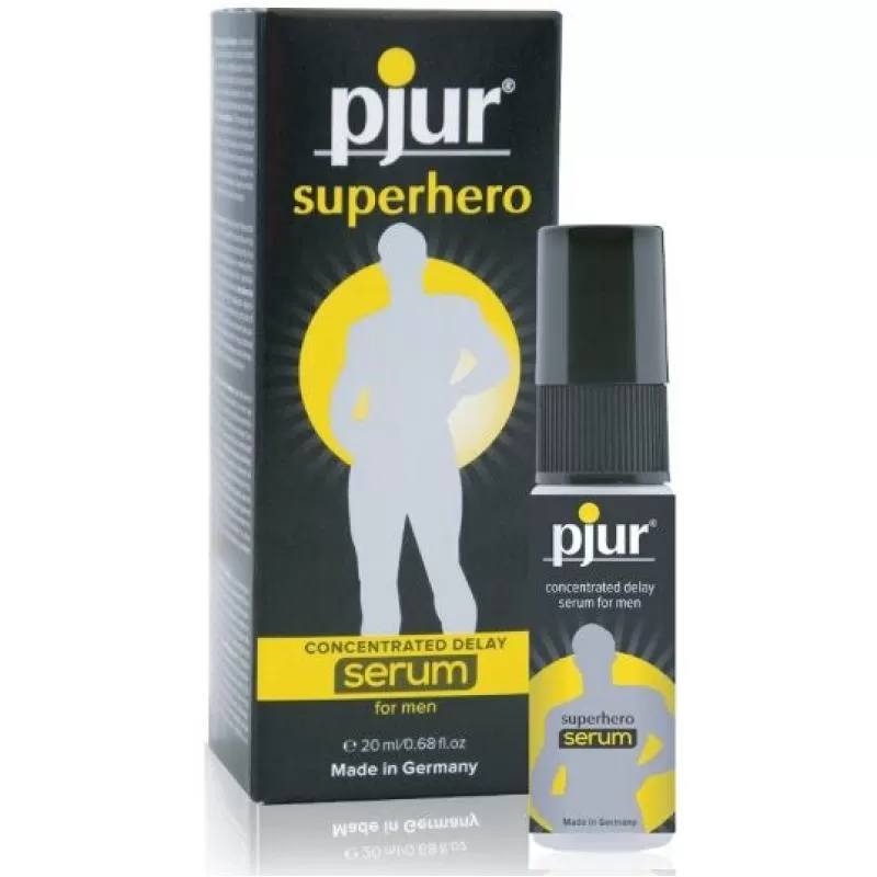 Pjur superhero serum retardante concentrado 20ml Pjur superhero serum retardante concentrado 20ml