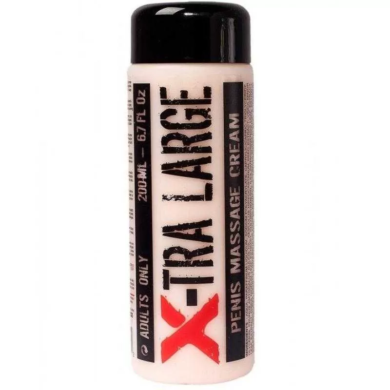 Xtra large crema de masaje masculina Xtra large crema de masaje masculina
